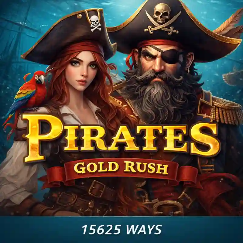 Pirates Gold Rush online slot game interface